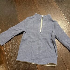 Class Club Kids Heather Blue Half-Zip Sweater